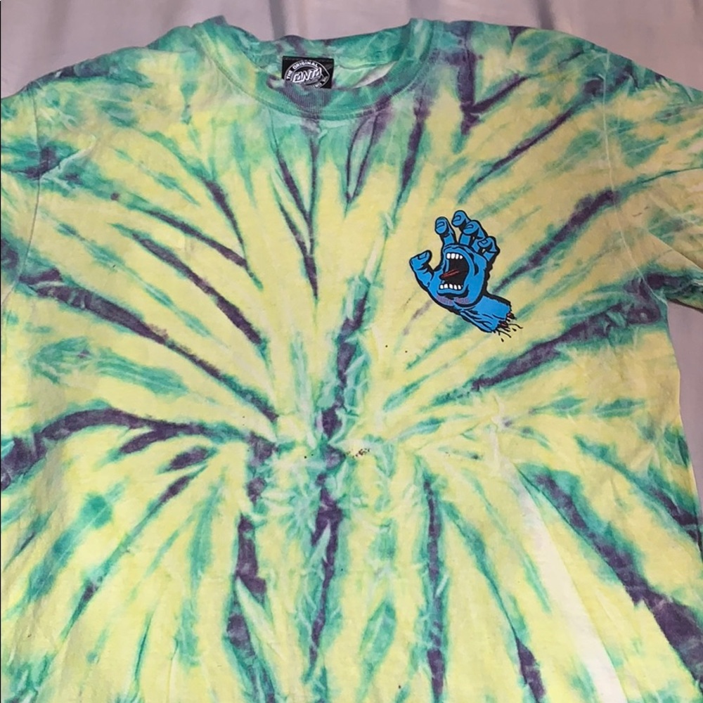 neon santa cruz shirt